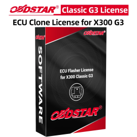 [Online Activation] ECU TCM BCM Flasher Software License for OBDSTAR X300 Classic G3 (DC706 Function)