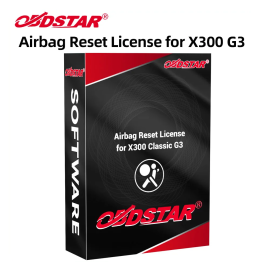 [Online Activation] Airbag Reset Software License for OBDSTAR X300 Classic G3