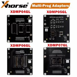 Xhorse XDMP04GL XDMP05GL XDMP06GL XDMP07GL VH24 SOP44&TSOP48 VH29 EEPROM&FLASH VH30 SOP44 VH31 TSOP48 Adapters for Multi-Prog