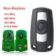 Non-Keyless (High Quality) 315Mhz / 315LP / 433MHz /868LP For BMW 1/3/5/7 Series CAS3 X5 X6 Z4 